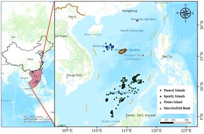 Ecological vulnerability assessment of coral islands and reefs in the South China Sea based on remote sensing and reanalysis data